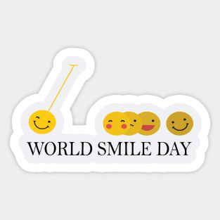 world smile day Sticker